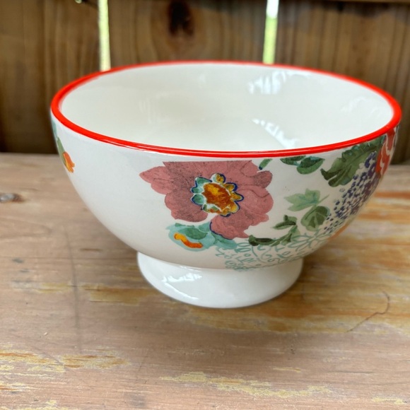 Pioneer Woman Country Garden 3 Piece Set Footed Soup Bowl, Plate & Latte Mug - Picture 3 of 16